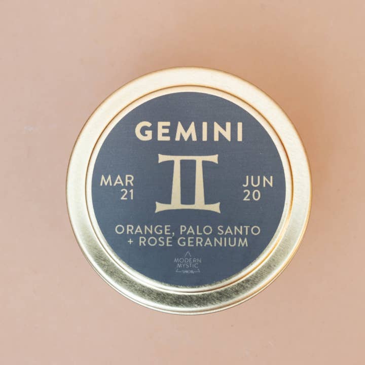 Modern Mystic Shop - Wholesale Travel Candles - Gemini Candle5