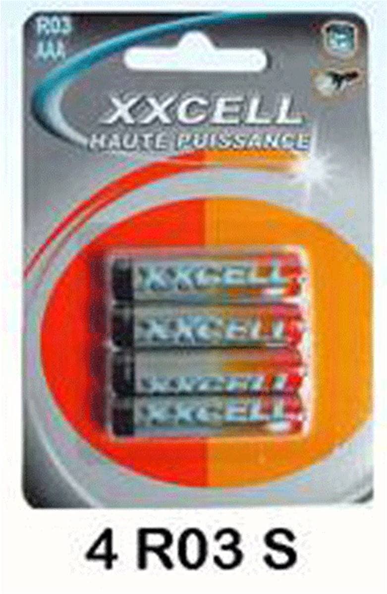 TSJJ - Wholesale Small/Handheld Appliance - Bl 4 Lr03 Saline Xxcell Batteries0
