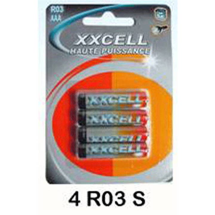 TSJJ - Wholesale Small/Handheld Appliance - Bl 4 Lr03 Saline Xxcell Batteries