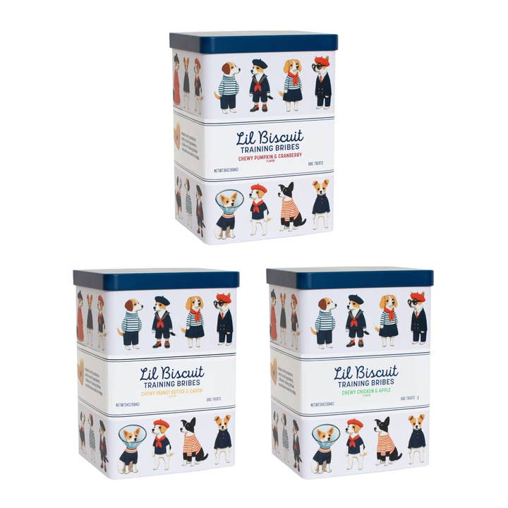 Decorative Tin — Chewy 3-Pack for wholesale by Piper Loop Pets