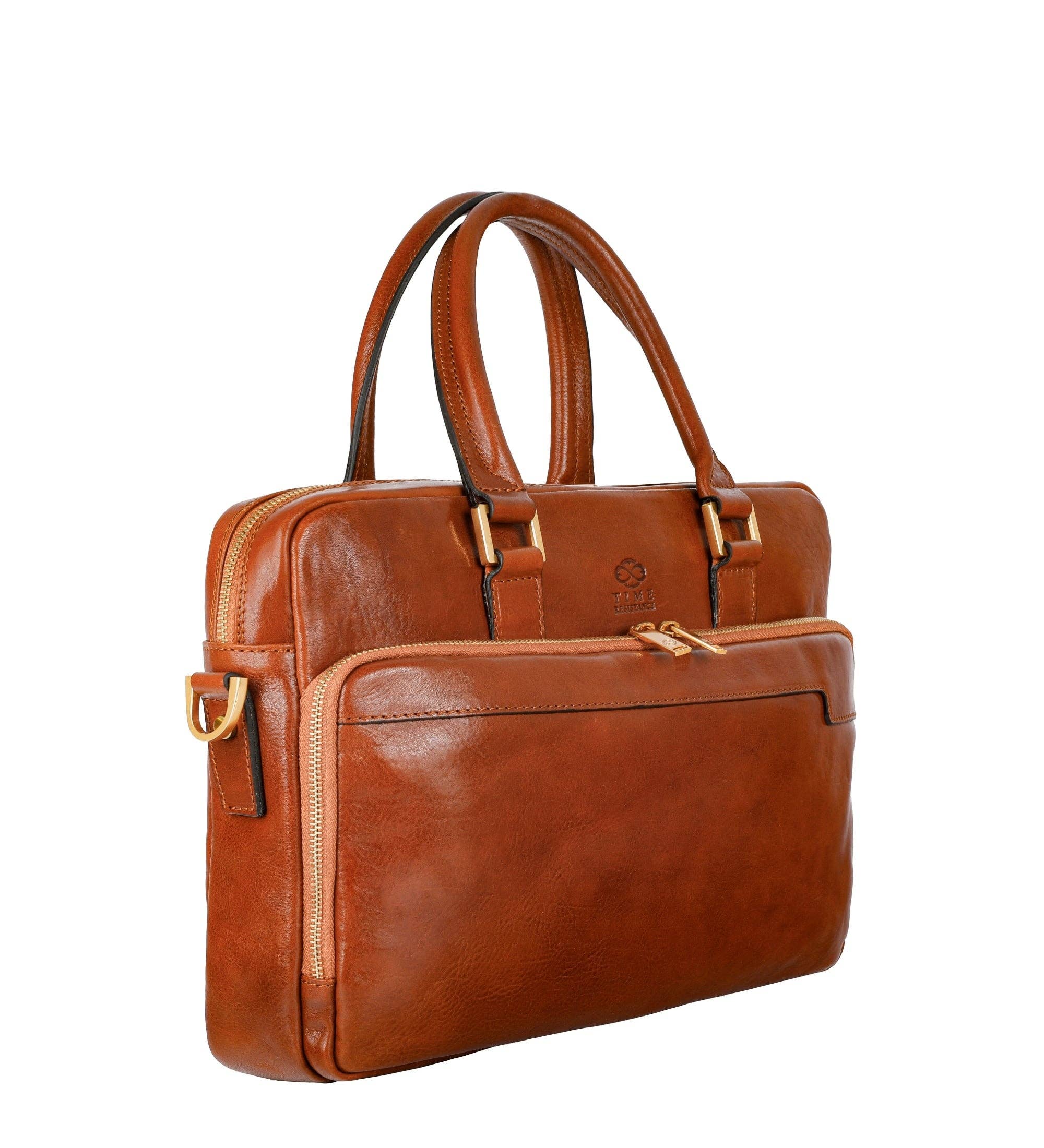 Time Resistance - Wholesale Briefcase - Unisex - Leather Briefcase Laptop Bag - Orlando28