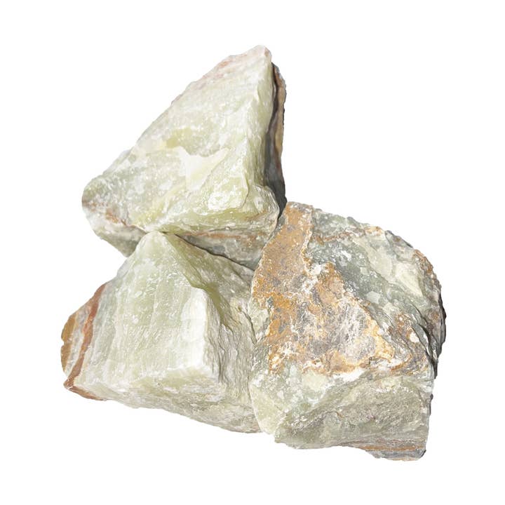 Piedras en bruto de mármol ónix - 500grs para venta al por mayor de France Mineraux