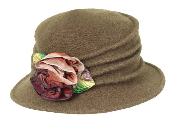 Toucan Hat Company/ Carole Amper - Vendita all'ingrosso Cappello cloche - Donna - Cloche Ombra Rosa1