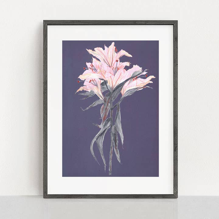 Lily Digital Print for wholesale by Nicole Lawson Studio