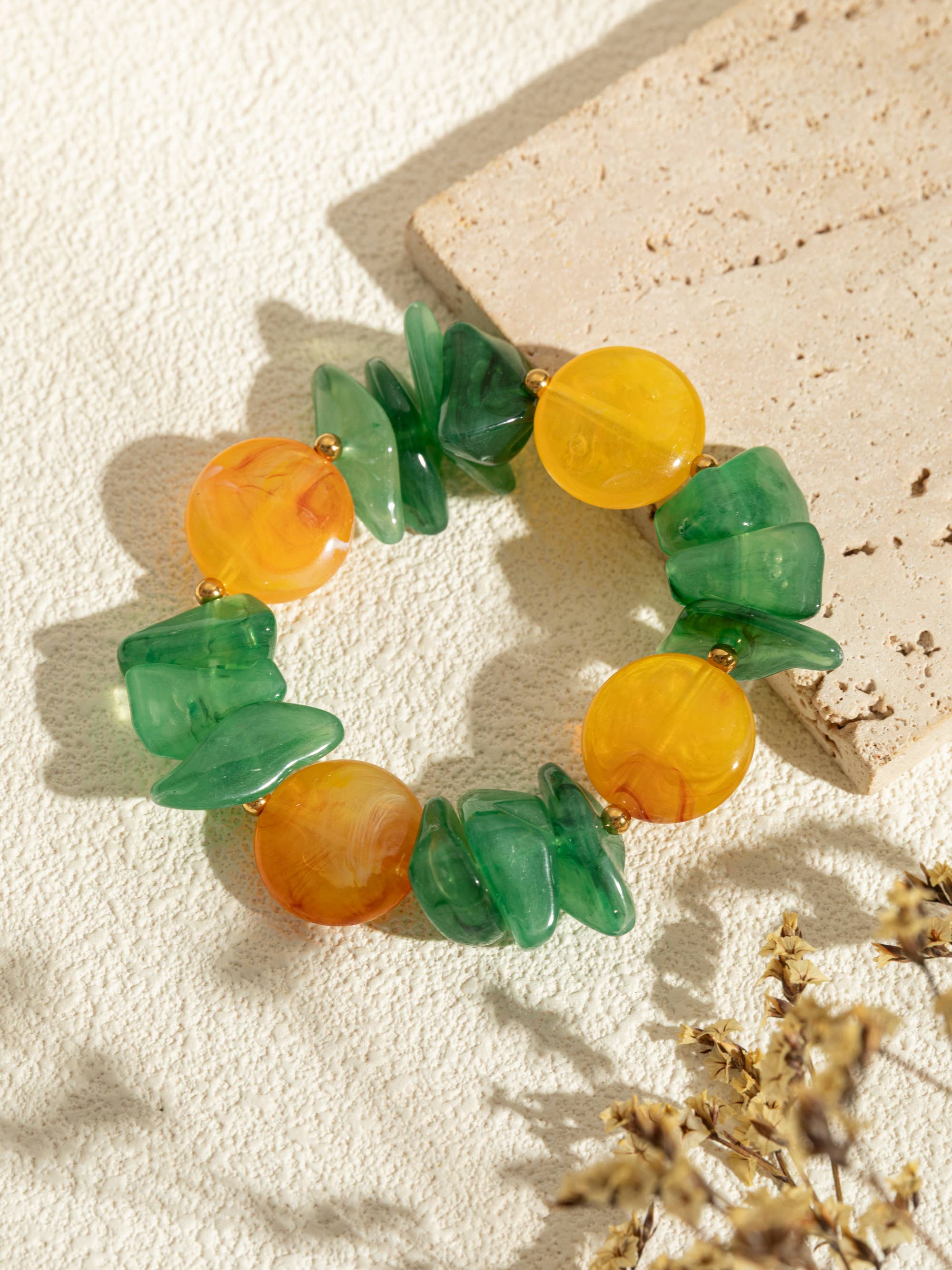 COSMOS - Wholesale Beaded Bracelet - Colorful Resin Elastic Bracelet Multicolor Fashion Jewelry1