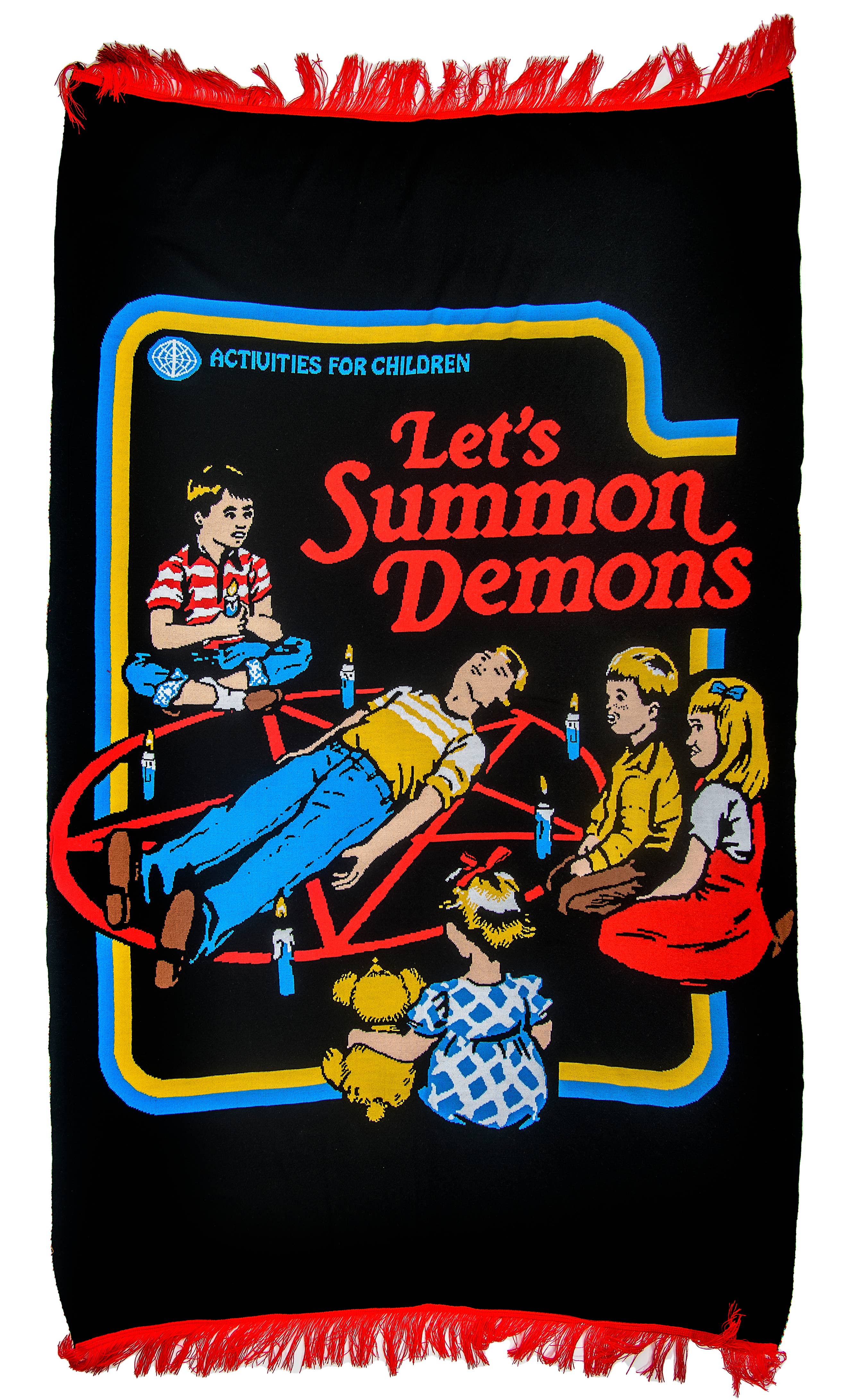 AAA Merchandise Limited - Wholesale Decoratiedeken - Steven Rhodes: Laten we Demons Blanket oproepen0