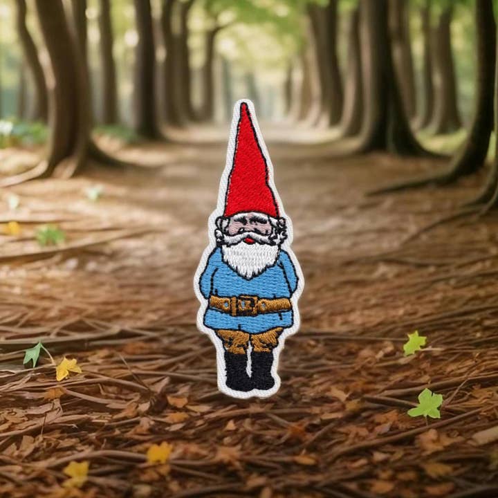 Square Deal Recordings & Supplies - Vendita all'ingrosso Toppe - Patch - Gnomo da giardino - Gnorm