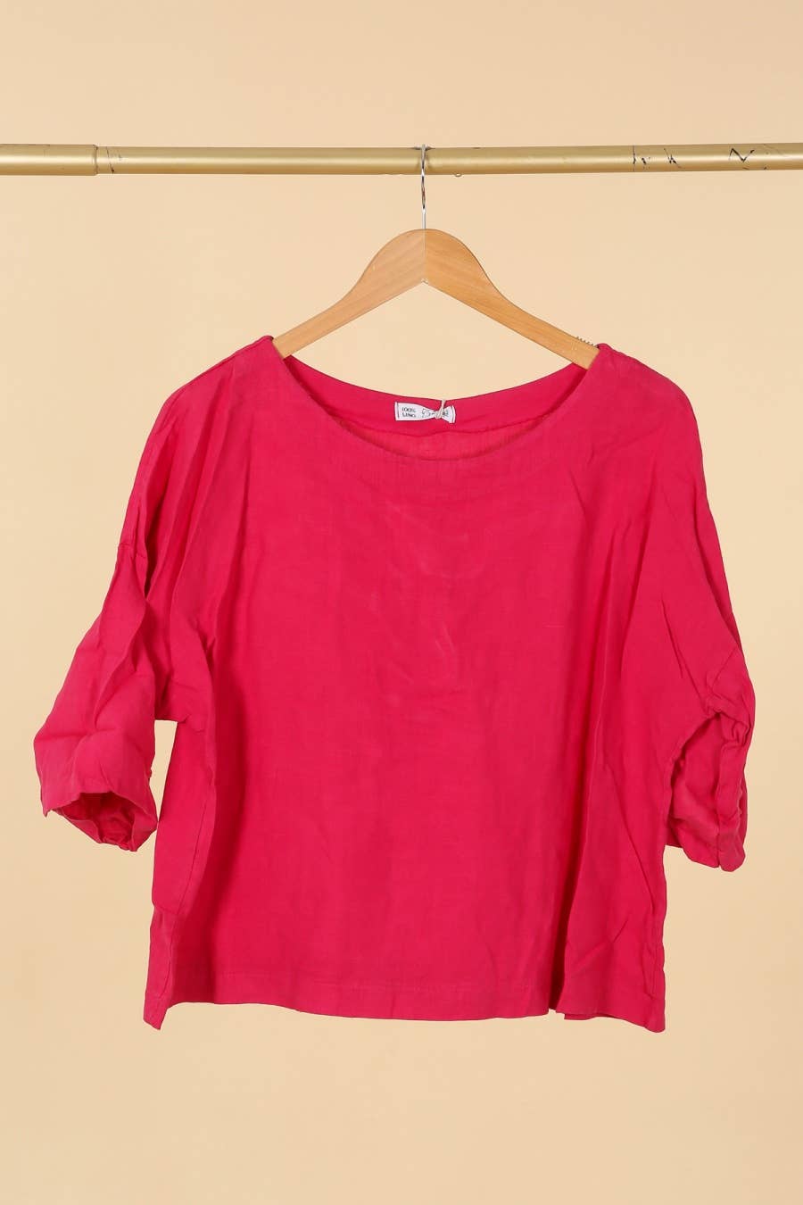 la maison des fibres naturelles - Wholesale Blouse - Women's - Round neck linen top 659005 100% linen27