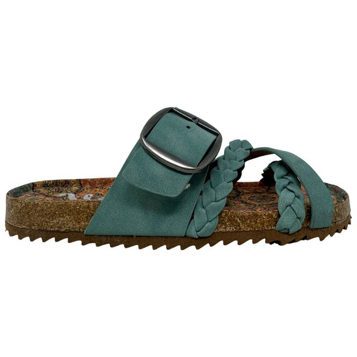 Very G - Wholesale Sandals - Women's - Nora 3 Very G Braided Slip on Sandal