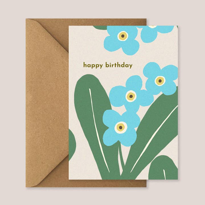 Carte d'anniversaire Baby Blues pour la vente par Kiran Ravilious