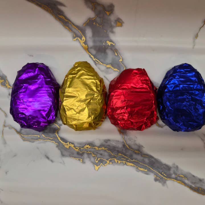 Chocolate Peanut Butter Easter Eggs, Homemade Set of 4 eggs for wholesale by Bear Creek Candy Kitchen