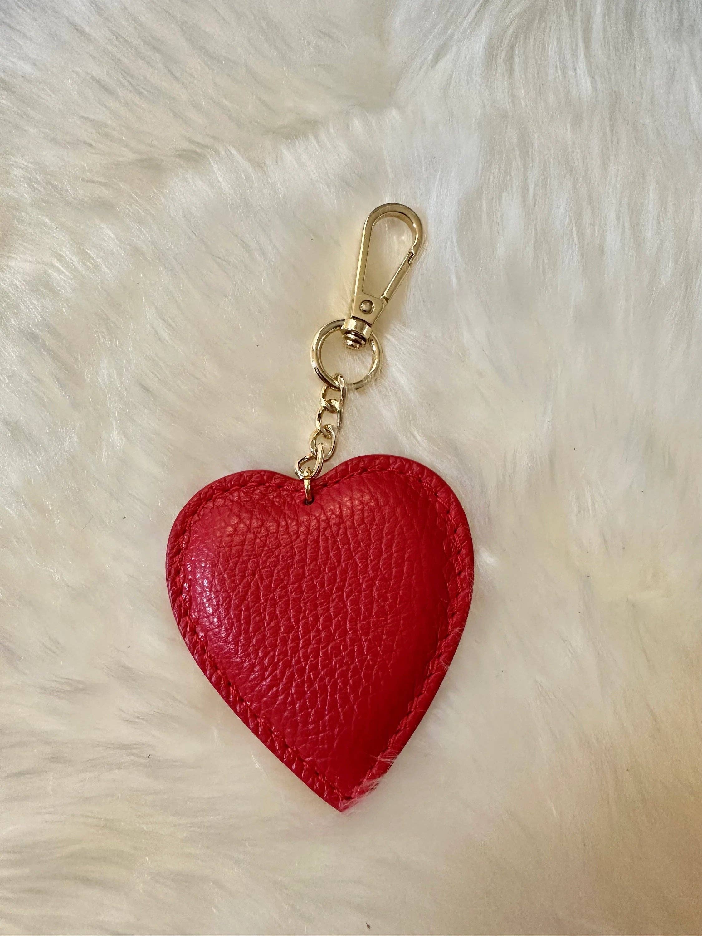 Zhade - Wholesale Keychain - Women's - Genuine leather heart keychain4