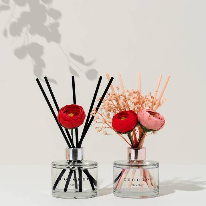Cocodor Italy srl - Wholesale Reed Diffuser - Cocodor Camelia Diffuser 200ml(6.7oz) Black Cherry Fragrance