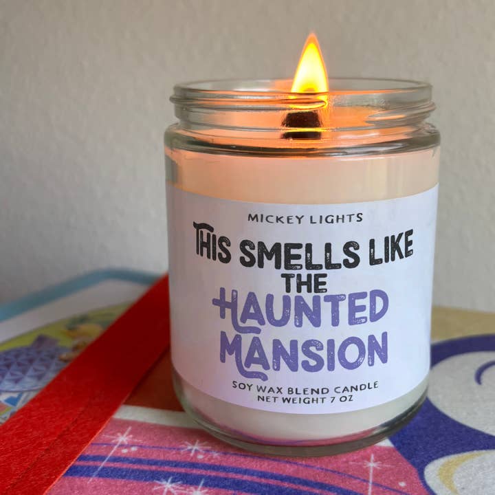 Theme Park Candles - Wholesale Jar/Filled Candle - The Haunted Mansion | 7 oz Soy Blend Candle4