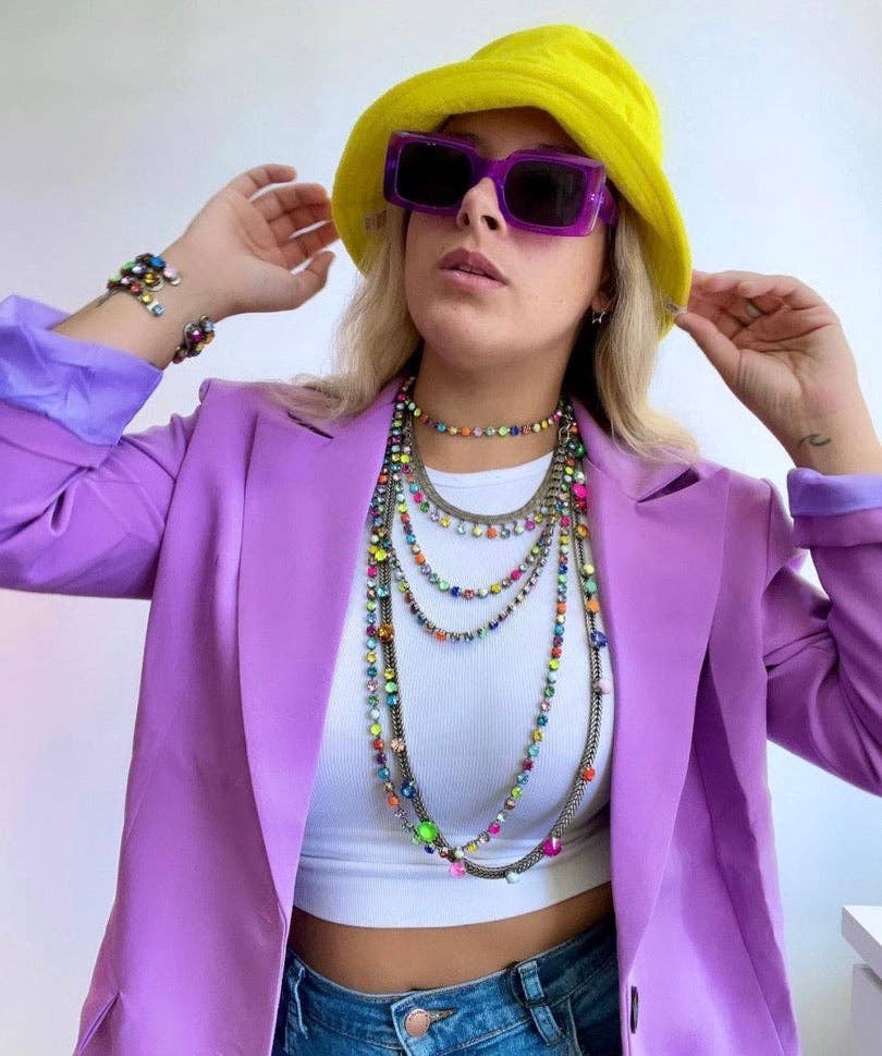 TOVA - Wholesale Beaded/Pearl Necklace - Sarina POP Necklace0