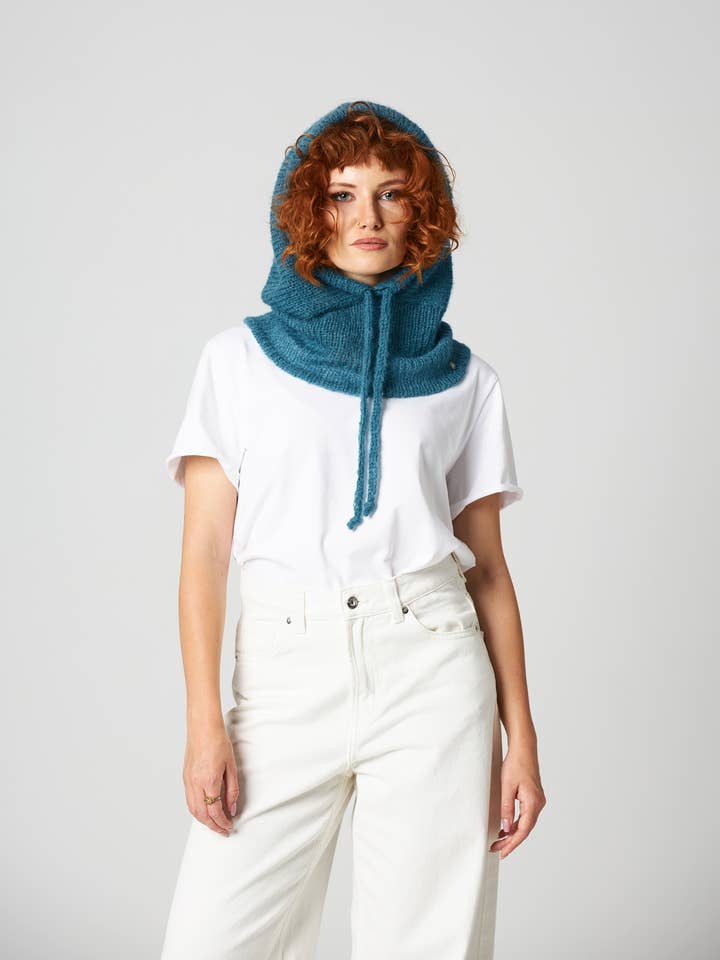 Bivakmuts Alpaca - Marine voor wholesale door You by Tokarska