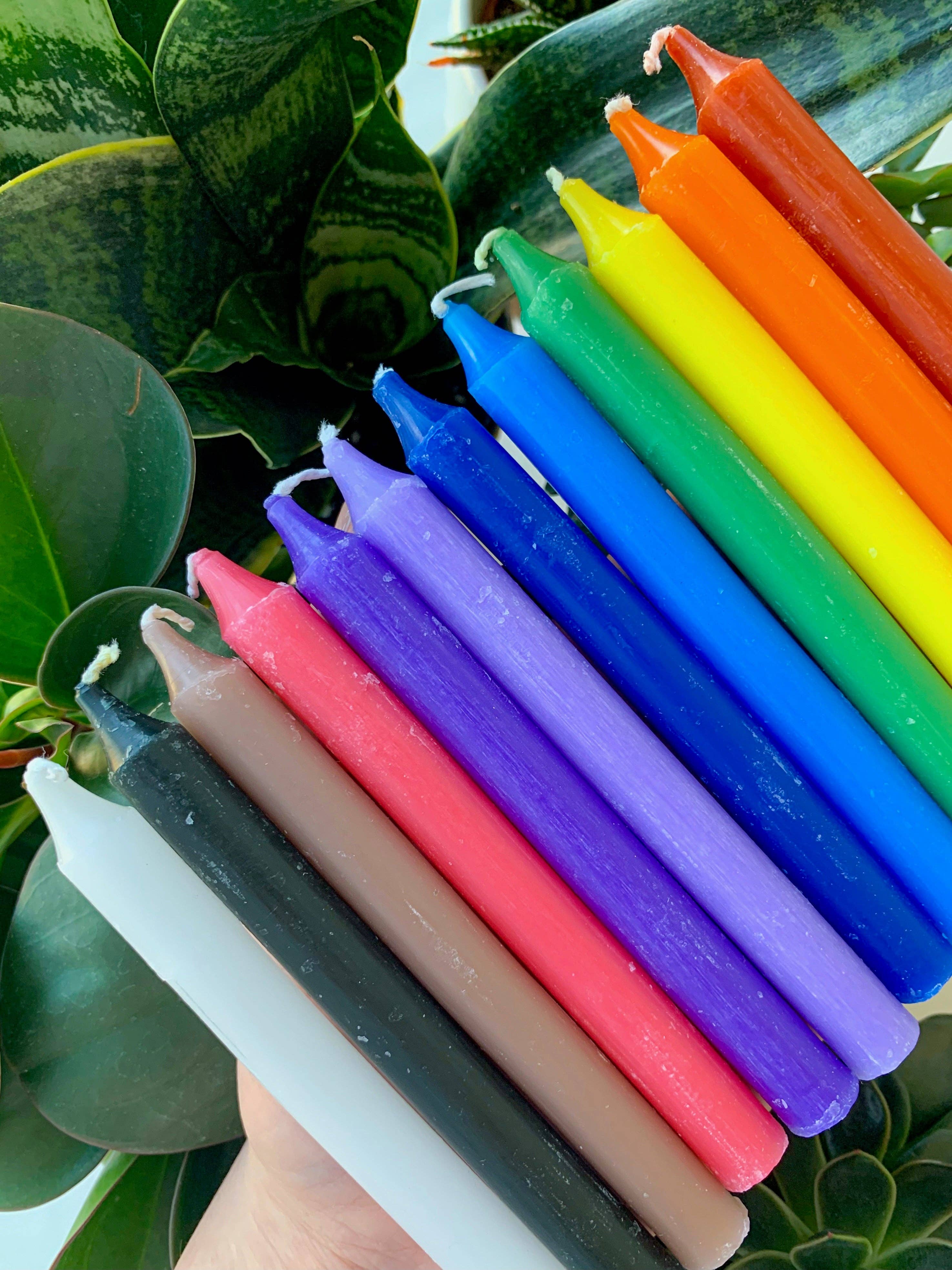 Crystal Vibes Inc. - Wholesale Tapered Candle/Candlestick - Mini Ritual Candle5