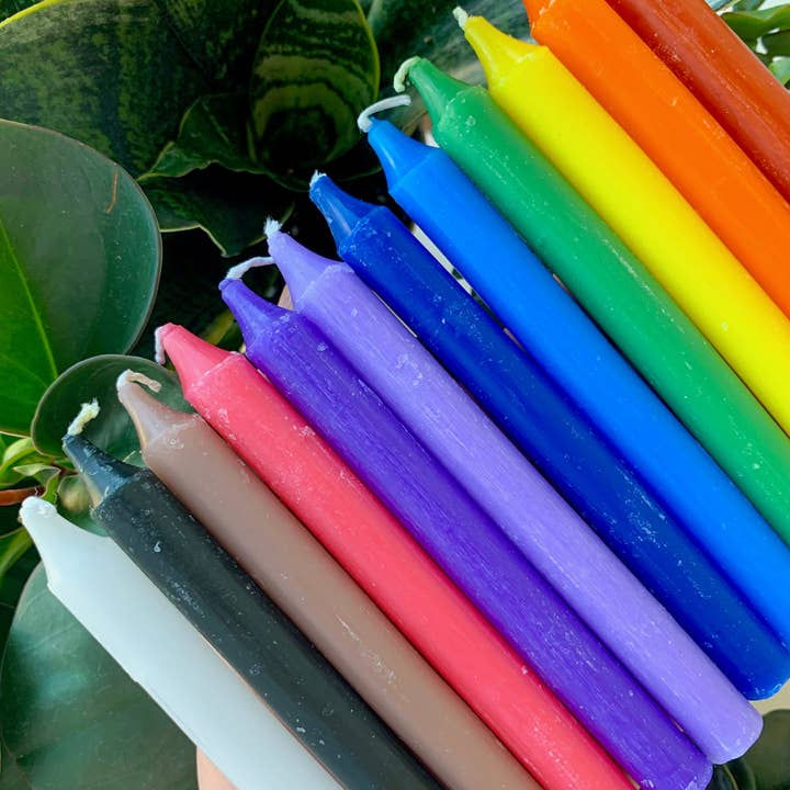 Crystal Vibes Inc. - Wholesale Tapered Candle/Candlestick - Mini Ritual Candle5