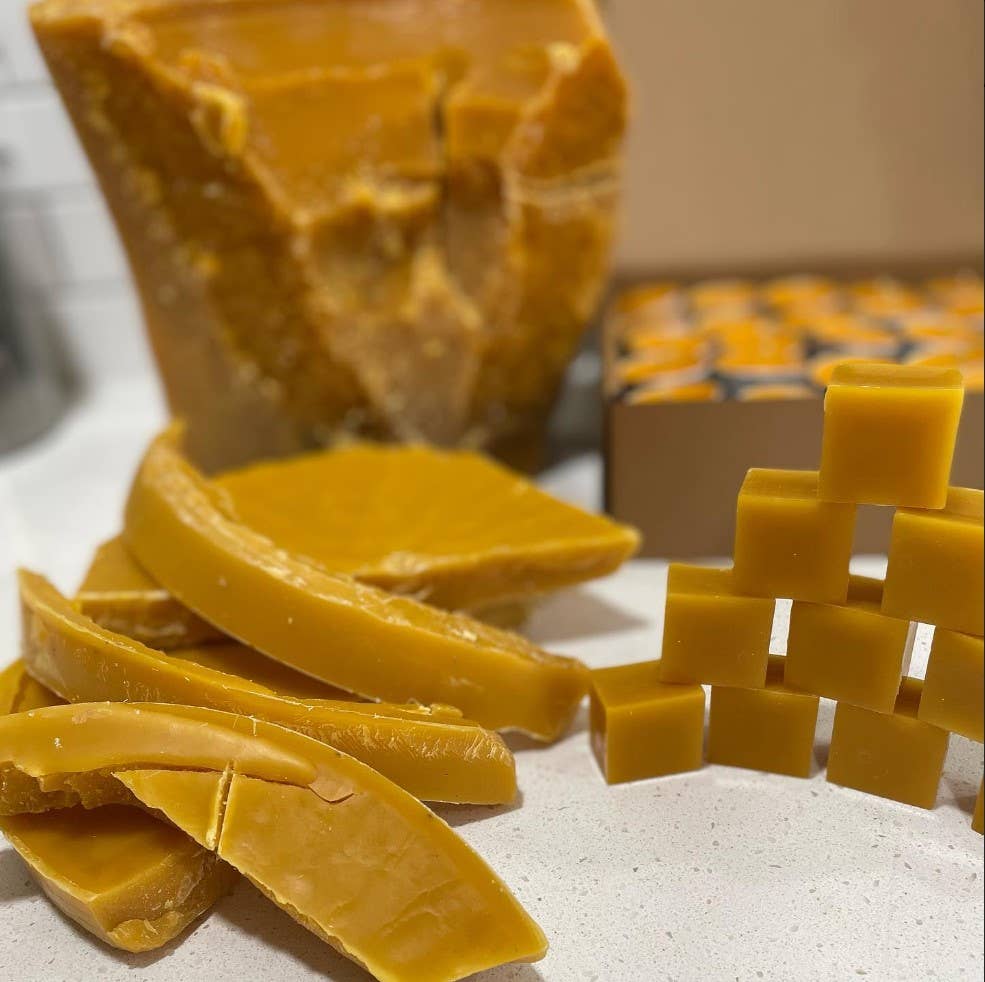 Clean Bee Candle Company – Velas aromáticas por atacado – Velas de Chá 100% Cera de Abelha Pura com Pavios de Cânhamo1