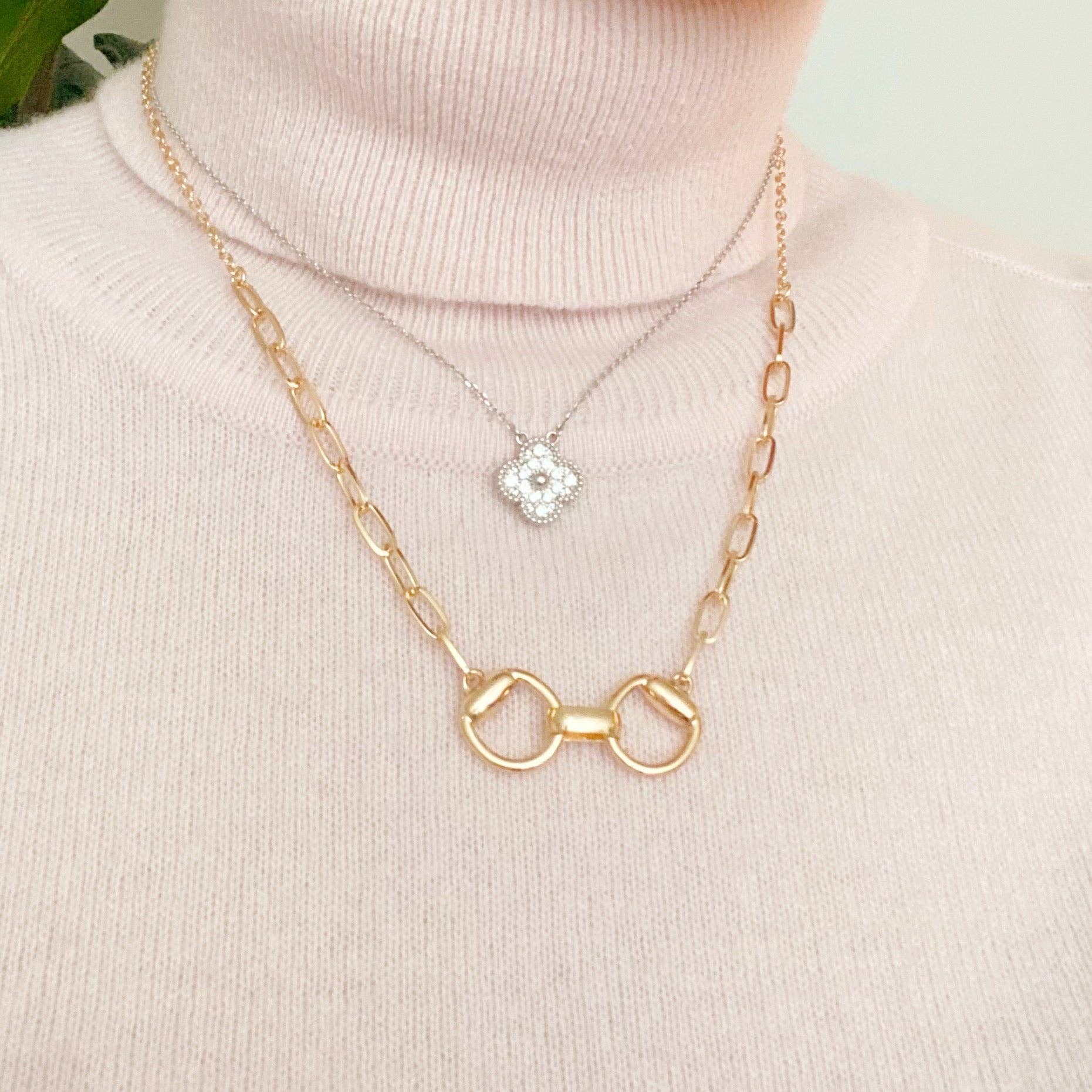 Ellison+Young - Vente Colliers à pendentif - Collier chaîne pendentif équestre7