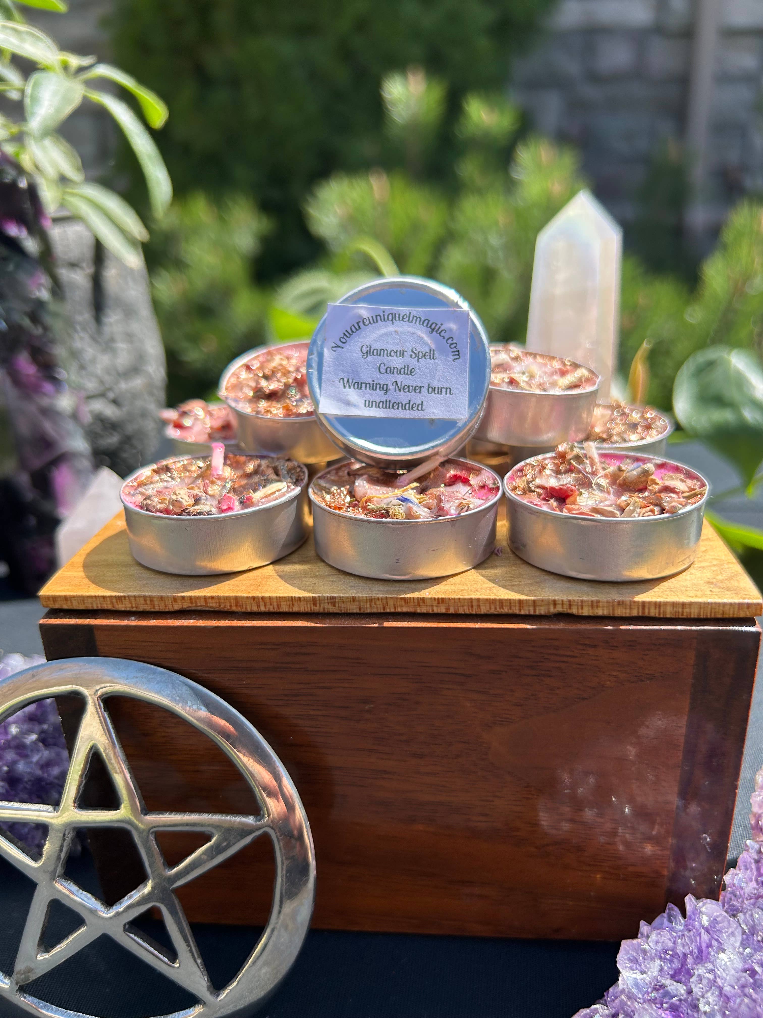 You Are Uniquely Magic - Wholesale Tea Light Candles - Glamour Tealight Spell Candles3