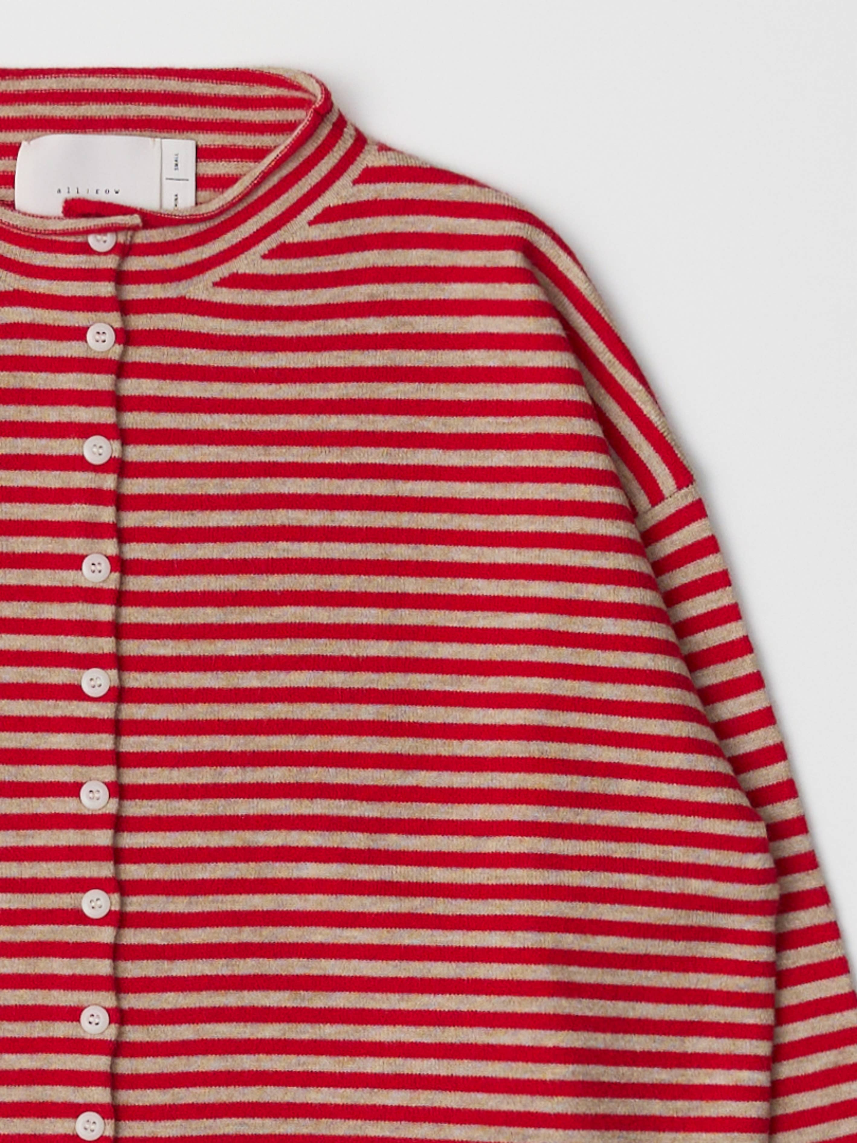 MOD REF - Wholesale Cardigan - Women's - The Elisa Cardigan | Striped Button-Down Cardigan13