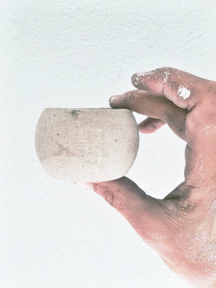 Catchall Teelichthalter aus Beton, Votivdesign für den Großhandel von Made By Rheal