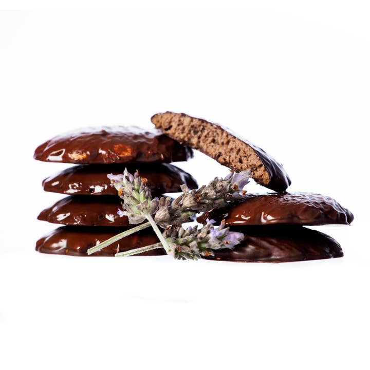 Wooden Table Baking Company - Wholesale Koekje - Lavendel Chocolade Theekoekjes (Glutenvrij)
