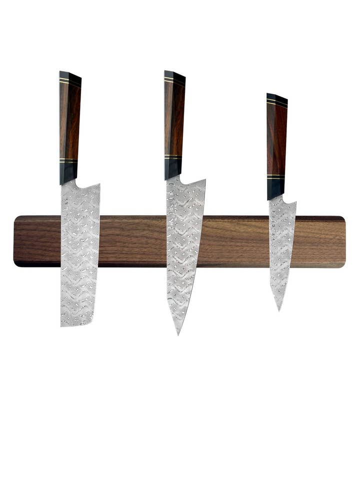 PORTACOLTELLI MAGNETICO • NOCE per la vendita all'ingrosso da parte di Importas ApS