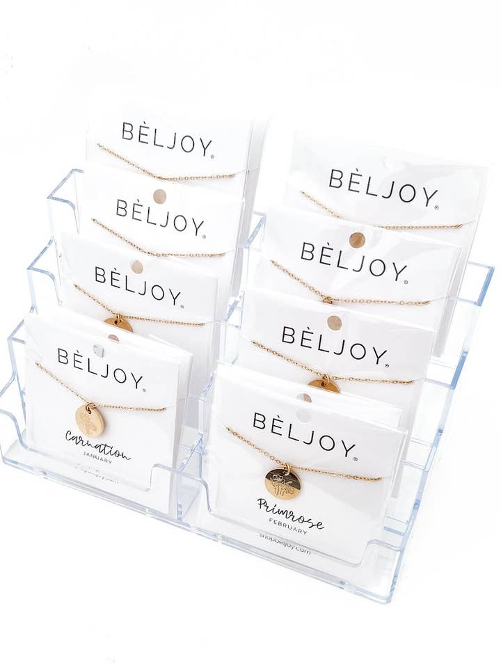 Acryl-gestuftes Display-Regal für den Großhandel von BELJOY