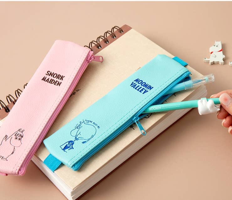K-Wonderland - Wholesale Pencil Case/Pouch - Moomin Band Pencil Case – Slim & Portable Design6