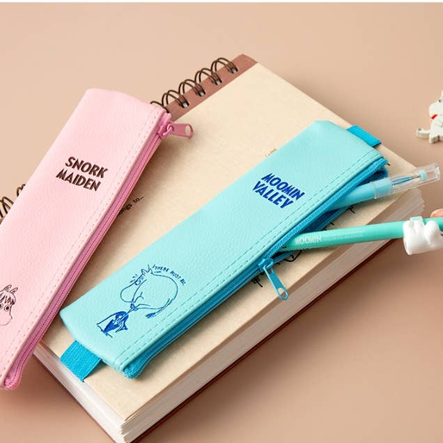 K-Wonderland - Wholesale Pencil Case/Pouch - Moomin Band Pencil Case – Slim & Portable Design6