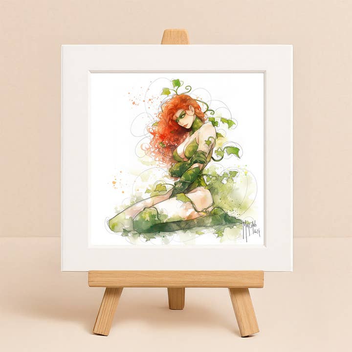 Art Square - Little Versailles Poison Ivy for wholesale by Murciano Art Gallery