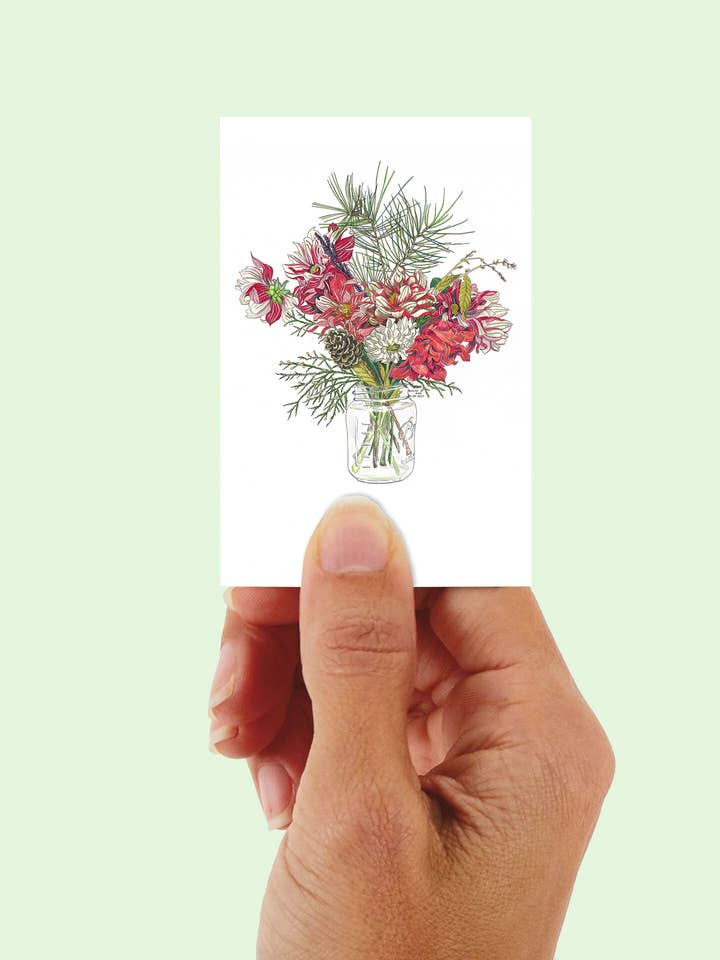 Gift Enclosure Card - Winter Holiday for wholesale by Vivid Cottage