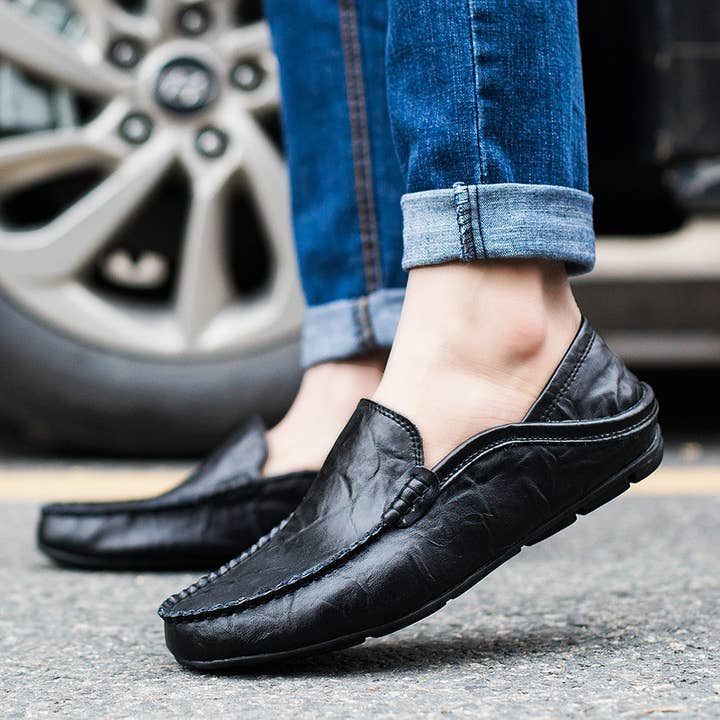 Calseosvic - Wholesale Loafers - Men's - China Wholesale men loafer shoe leather casual shoes for men7