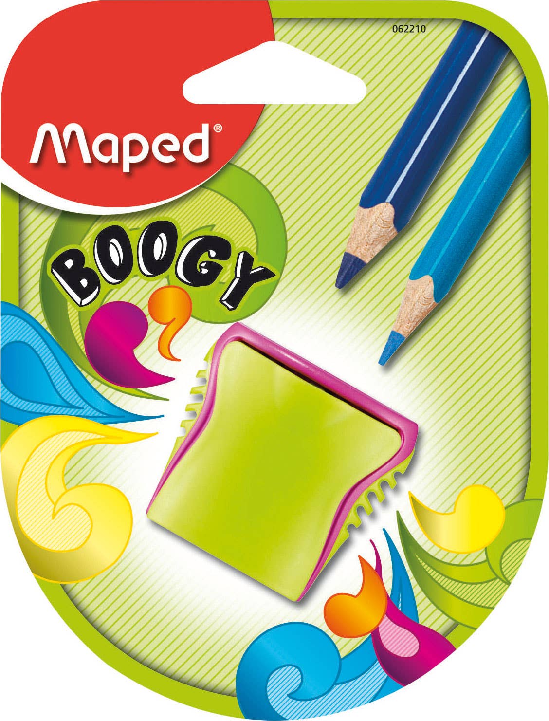 Maped Deutschland GmbH - Wholesale Pencil Sharpener - Boogy sharpener, 2 pen sizes, collection box - blister5