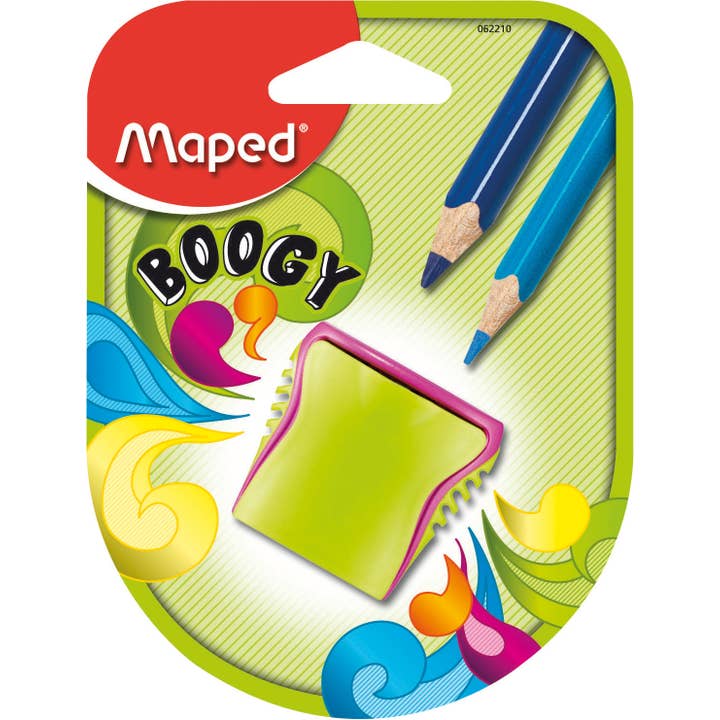 Maped Deutschland GmbH - Wholesale Pencil Sharpener - Boogy sharpener, 2 pen sizes, collection box - blister5