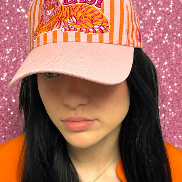 6j Threads LLC - Wholesale Baseball Cap - Women's - Easy Tiger Cap (Ship Date TBD – Estimated for the Second Week of March)1