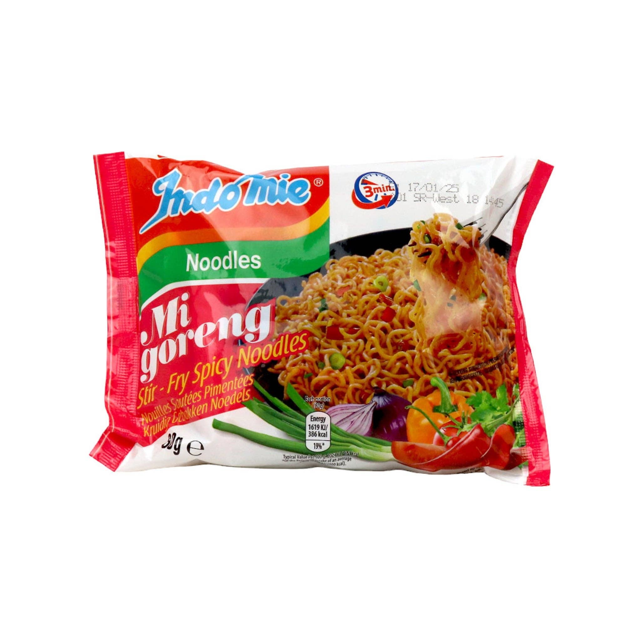 utoppa GmbH - Wholesale Ramen - Indomie Instant Noodles Mi Goreng Spicy 80 g0