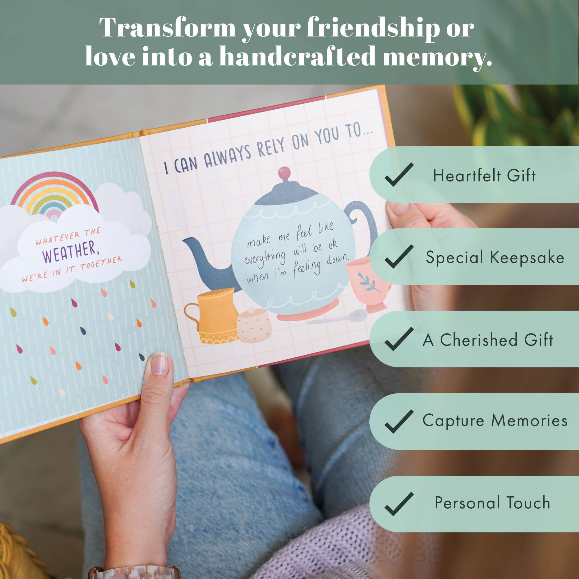 FROM YOU TO ME Gifts – wholesale Friendship card – I Made a Book About You | Personalised Gift Book2