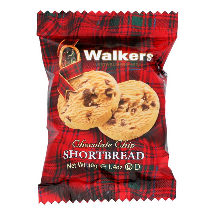 Everyday Supply Co - Wholesale Cookie - Walkers Shortbread Chocolate Chip Cookies, 20ct 1.4oz Case