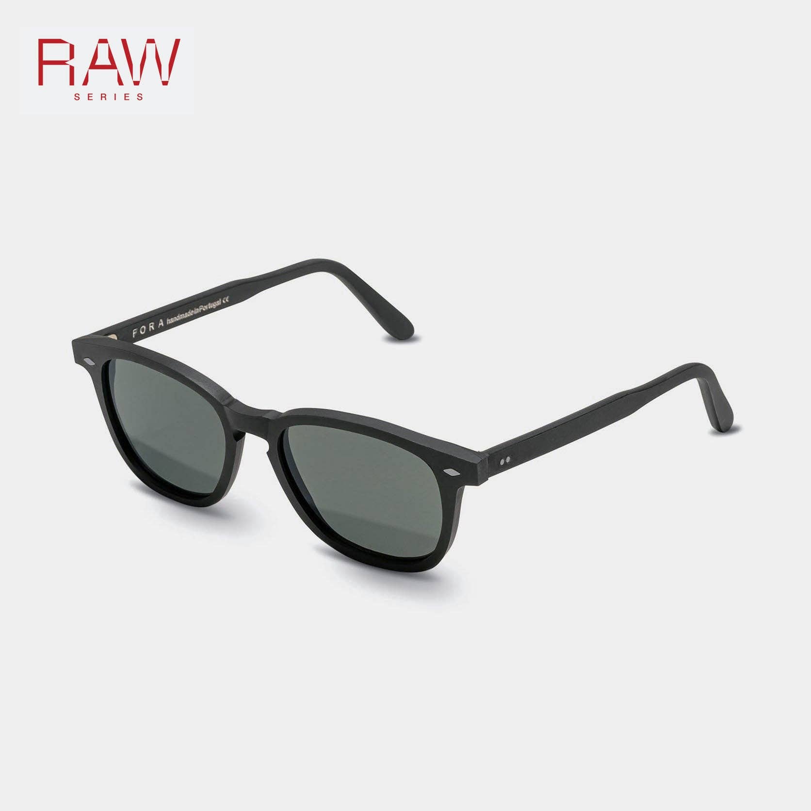 FORA - Wholesale Sunglasses - Unisex - Unisex Square Sunglasses | RAW Maker | Unpolished Acetate9