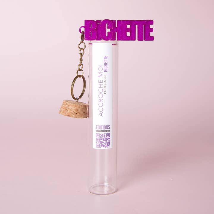 Portachiavi con messaggio – BICHETTE per la vendita all'ingrosso da parte di MauvaisesGraines