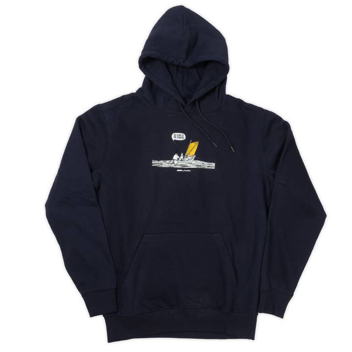 Organic Premium Hoodie Moominpappa - Navy for wholesale by Nordicbuddies