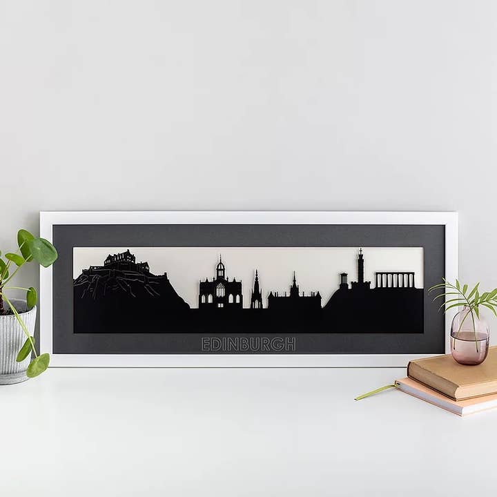 Edinburgh Papercut Scene con Monte per la vendita all'ingrosso da parte di Snapdragon Designs