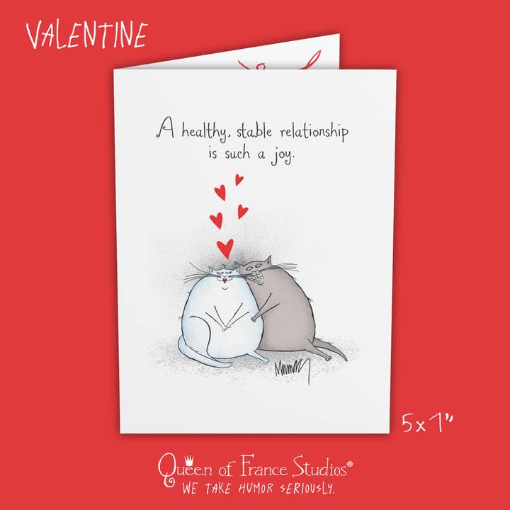 Healthy Stable Relationship for wholesale by Queen of France Studios