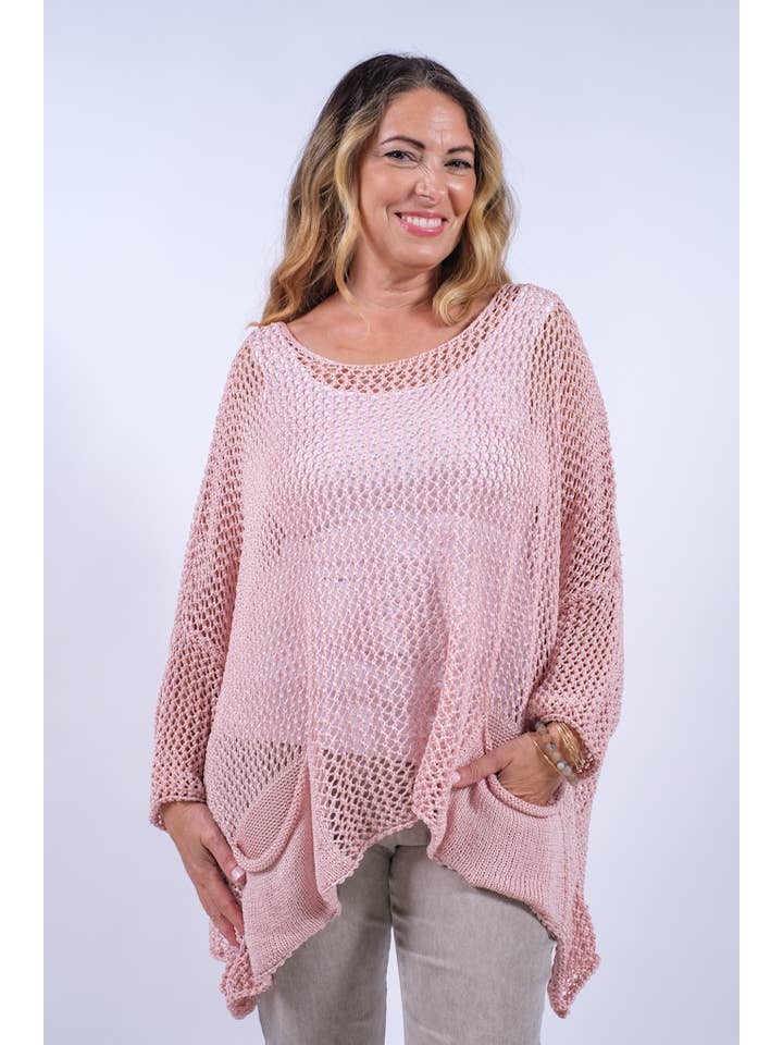 TINA Stephens Italy/Tees By Tina - Vente Haut en maille – femme - Surmatelas en tricot ouvert Lennox (BLS133)6