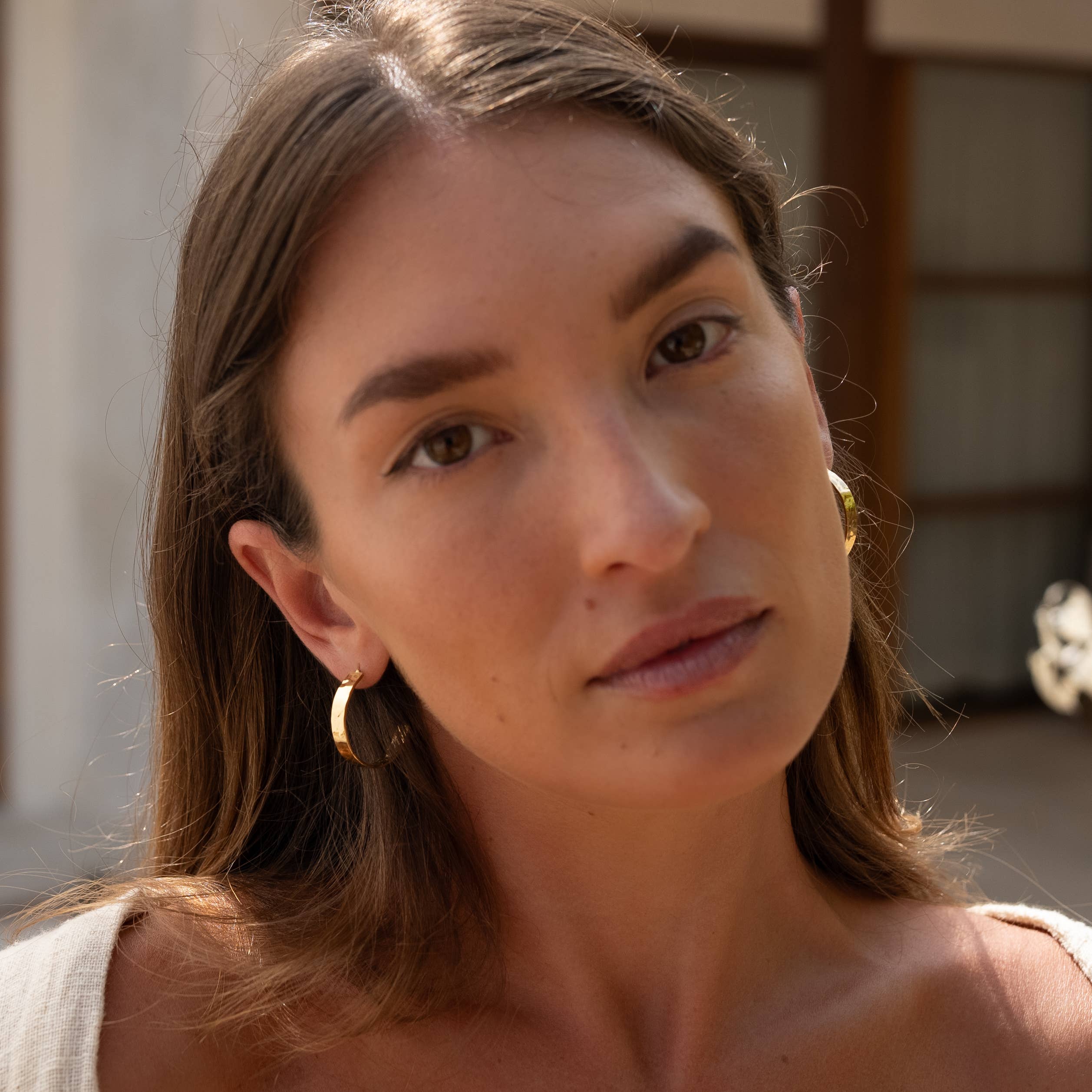 Made By Nami - Wholesale Hoop Earrings - Gold hoop earrings made of stainless steel4