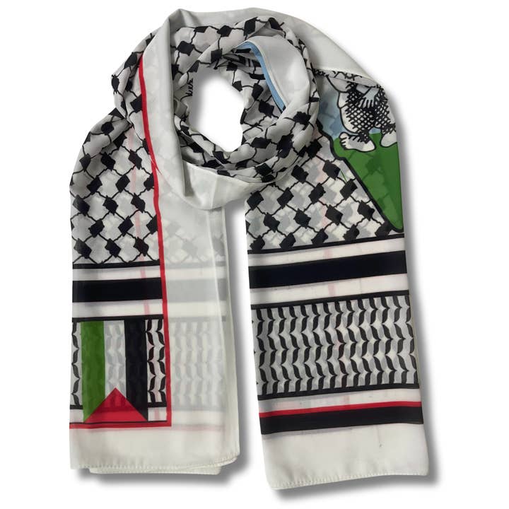 Palestinian Elegance - Wholesale Hijab - Women's - Printed Design Hijabs – Diverse Varieties14