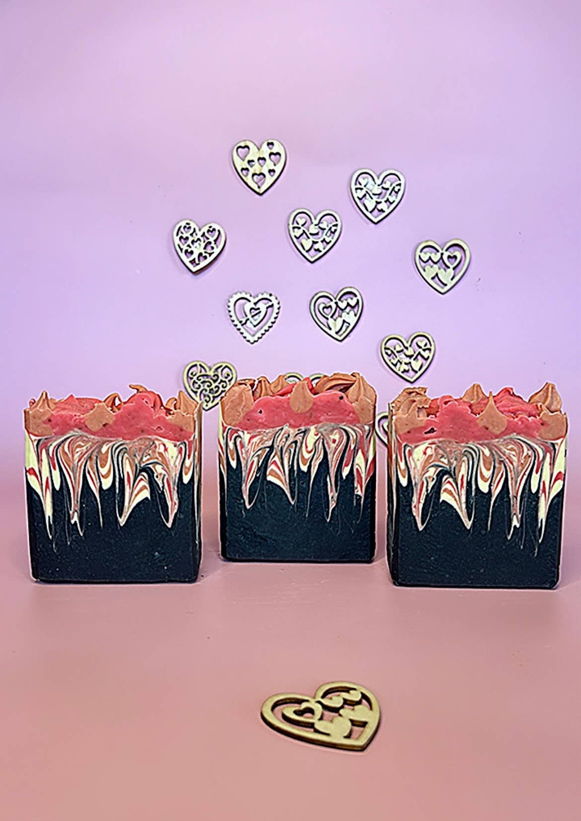 LaVic Organics – sabonete sólido por atacado – Sabonete de rosto Valentines Spa2